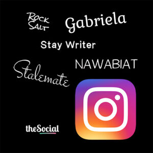 Mejores tipografias para Instagram. Las mejores Fonts